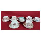 Vintage Teacups - Adderley, Colclough, Royal