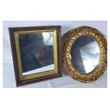 Vintage Framed Mirrors