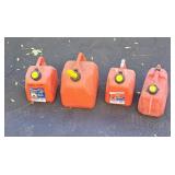 Assortment of Gas Cans - Largest is 10L