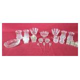 Glass & Crystal Vases, S&P Shakers, Picks, etc.