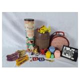 Vintage Toys - Mattel Dolls, Monkeys in a Barrel,