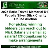 For Pickup Winning bidders can reach out to Nick