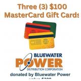 Three (3) x 100 Prepaid Master Card Credit Cards