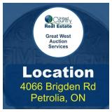 Location: 4066 Brigden Rd, Petrolia, ON