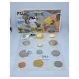1982, 1992 and 1993 Royal Canadian Mint Proof