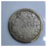 1858 Canada Nickel