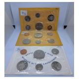 1968, 1969 and 1971 Royal Canadian Mint Sets