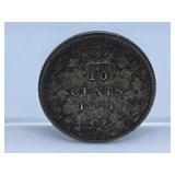 1871 Canada Dime