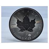 2021 9999 Fine Silver 1 Oz Canada Five Dollar