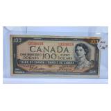 1954 Canada One Hundred Dollar Bill