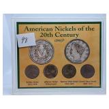 American Nickels of the 20th Century