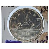 Mint State 1936 Canada One Dollar Coin