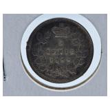 Extra Fine 1899 Canada Nickel