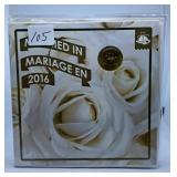"Married in 2016" Royal Canadian Mint Gift Set