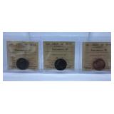 ICCS Graded 1998, 2001 and 2002 Mint State