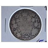 1902 Canada 50 Cent Piece