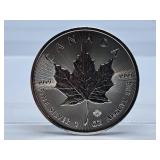 2021 9999 Fine Silver 1 oz Canada Five Dollar Coin