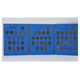 Forty Three Canadian Pennies Starting in the Year