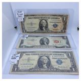 1935 U.S.A. One Dollar Silver Certificate, 1953