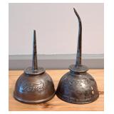 Vintage Ford Oil Cans - Embossed Ford Logo