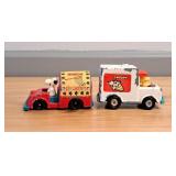 Vintage Aviva Snoppy & Woodstock Diecast Vehicles
