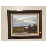 Framed Acrylic Painting by Stephen Bright " March