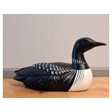 Beautifully Painted Ceramic Loon