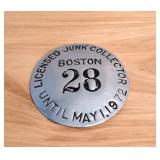 Vintage Licensed Junk Collector Pin