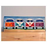 Colourful Volkswagon Ceramic Wall Art