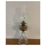 Glass based oil lamps with lovely floral design