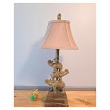 Unique Elephant Table Lamp - 27"H