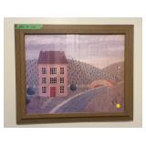 Rustic Framed print by Unknown Artist