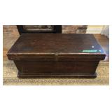 Pine Wood Blanket Chest