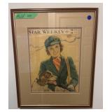 Framed Star Weekly November 24th 1951 Newspaper