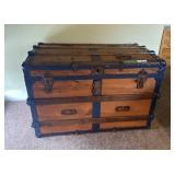 Steamer storage trunk