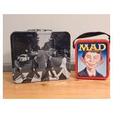 Beatles Mad Alfred E. Newman Metal Lunchboxes