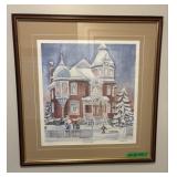 Kathy Rath 64/280 "Lawrence House" Print