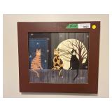 Kitty Cat Framed and Signed Print by Lucy