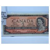 1964 Canada A/R Two Dollar Bill