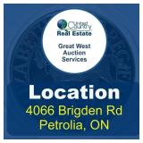 Location 4066 Brigden Rd, Petrolia, ON