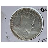 Fine 1906 Canada 50 Cent Piece. Has Been Cleaned.