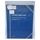 Lincoln Head Cent Collection Containing 77