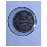 Very Good 1872H Canada Nickel