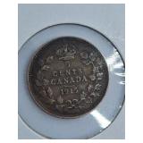 Very Fine 1915 Canada Nickel