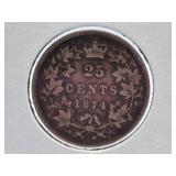 1874H Canada Quarter
