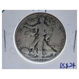 Very Good1936 U.S.A. Half-Dollar Coin