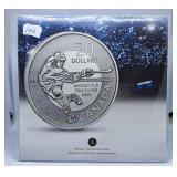 2013 "Hockey" .9999 Fine Silver Canada Twenty