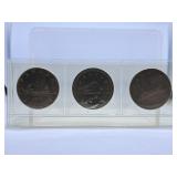 1976, 1977 and 1979 Canada One Dollar Coins