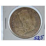 1958 "British Columbia" Canada One Dollar Coin