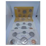 1969, 1970, 1971 and 1972 Royal Canadian Mint